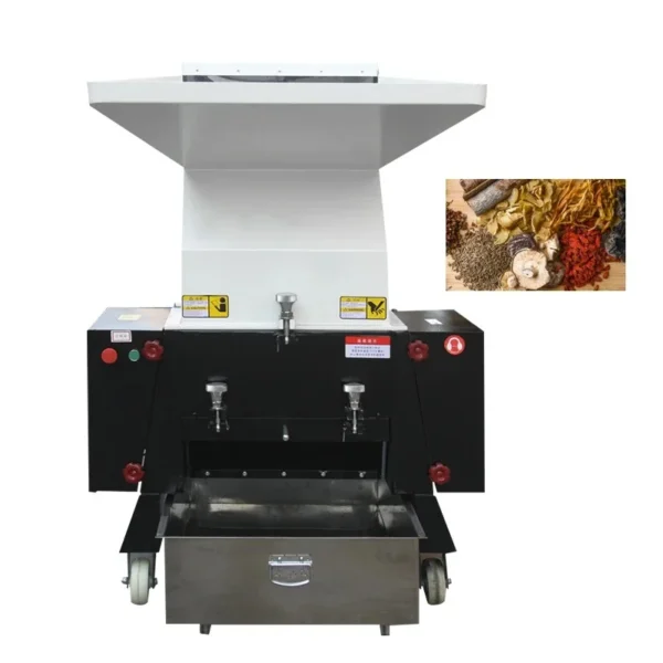 Máquina de polvo multifuncional, potente trituradora de plástico de 380V, trituradora fuerte, máquina cortadora de Material ABS moldeado por inyección PP